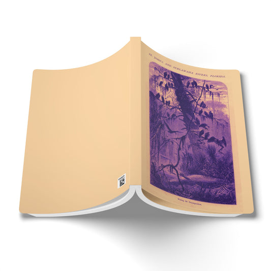 Vulture Swamp Spellbook Goblincore Witch Journal — Vintage Florida Bird Illustration Softcover