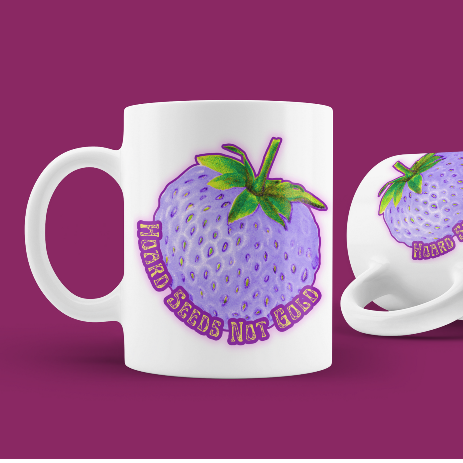 Two people wearing blue and purple tank tops with the text “ICE MELTS STAY SALTY” and a melting ice graphic.