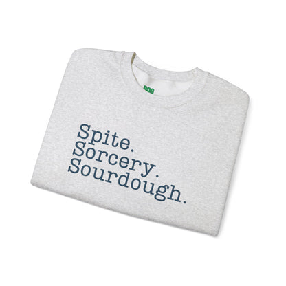 Spite Sorcery Sourdough Sweatshirt - Funny Kitchen Witch Crewneck