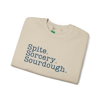 Spite Sorcery Sourdough Sweatshirt - Funny Kitchen Witch Crewneck