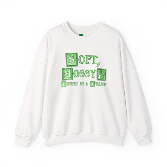 Soft Mossy & Found in the Swamp Cottage Witch Crewneck