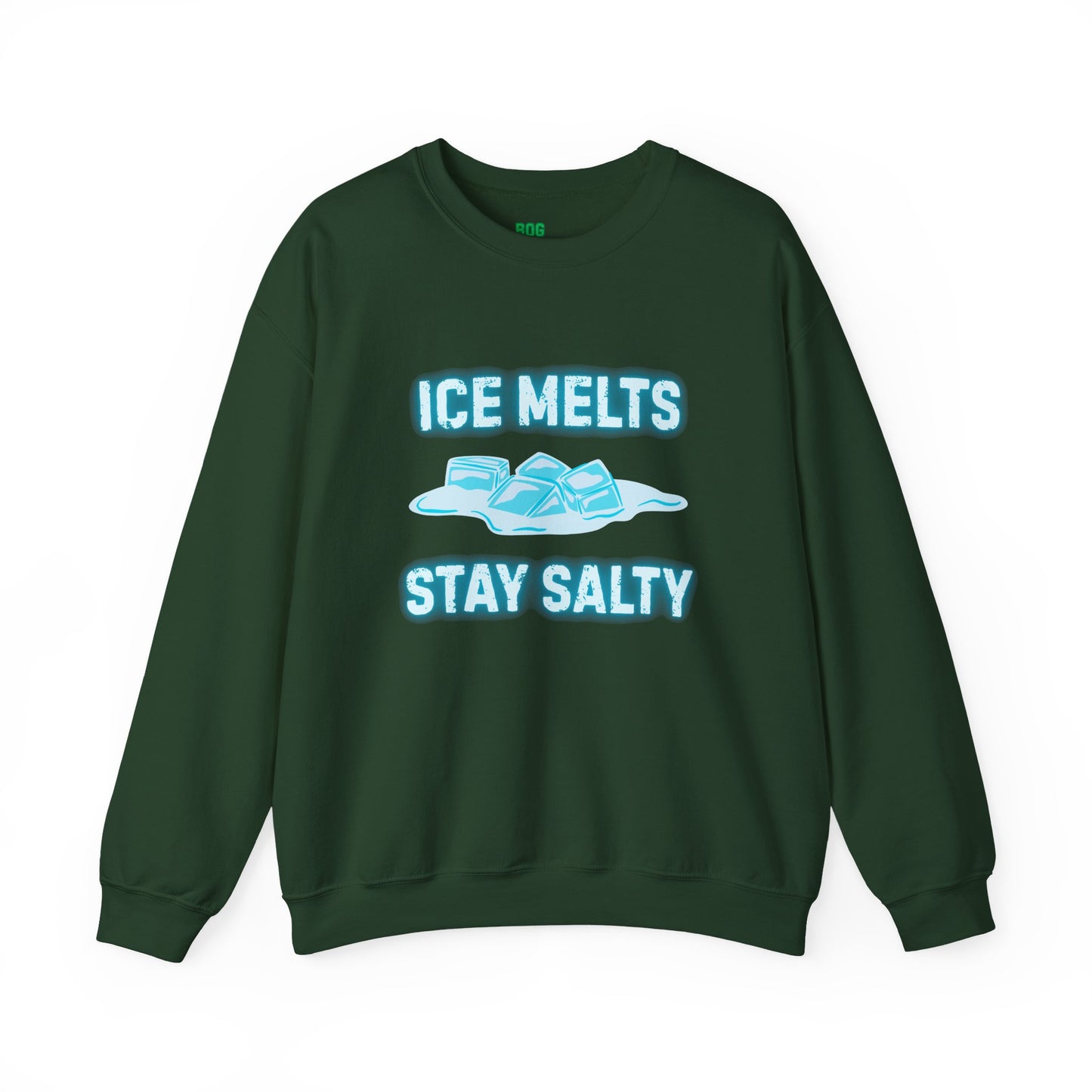 Ice Melts Stay Salty Anti ICE Crewneck Sweatshirt