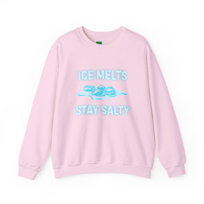 Ice Melts Stay Salty Anti ICE Crewneck Sweatshirt