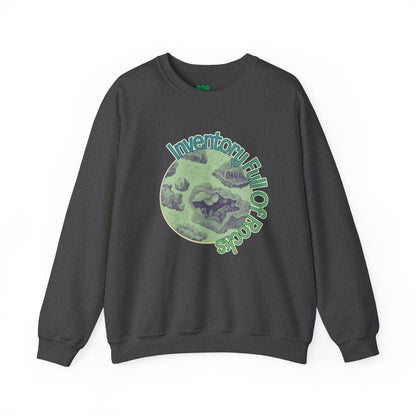 Inventory Full of Rocks Sweatshirt Goblincore DND TTRPG Crewneck