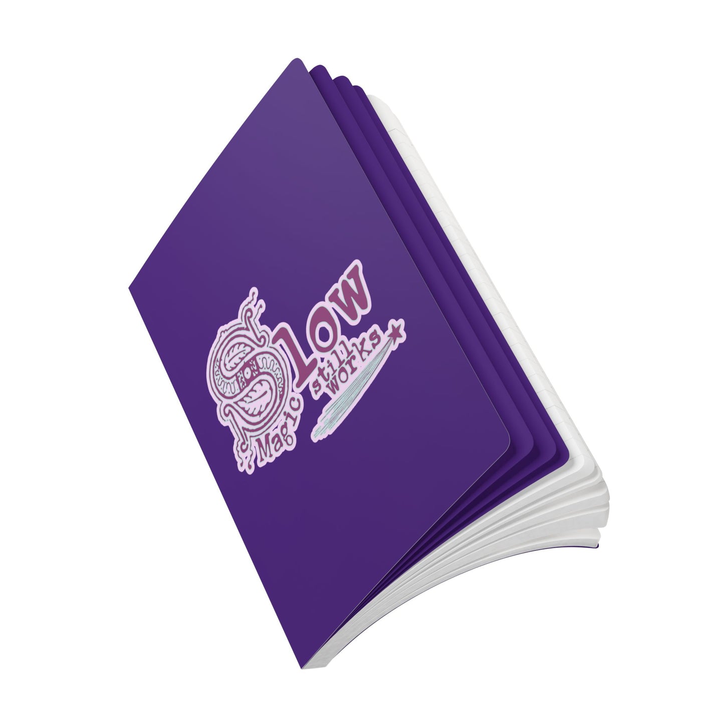 Slow Magic Still Works Witchy Journal Cottage Witch Spell Softcover Notebook