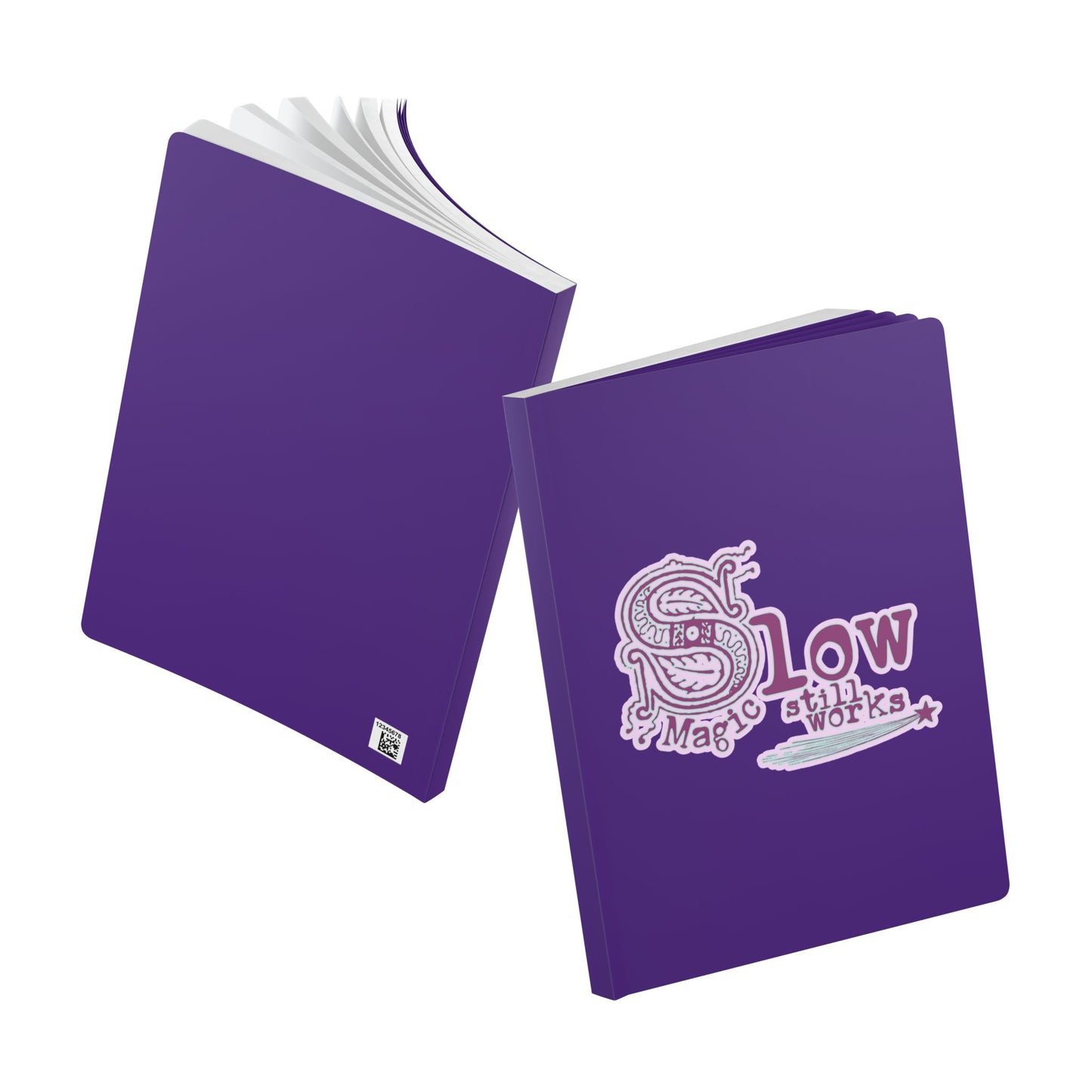 Slow Magic Still Works Witchy Journal Cottage Witch Spell Softcover Notebook