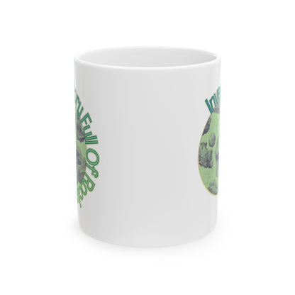 Inventory Full of Rocks Mug Goblincore DND TTRPG Coffee Mug 11oz 15oz Ceramic