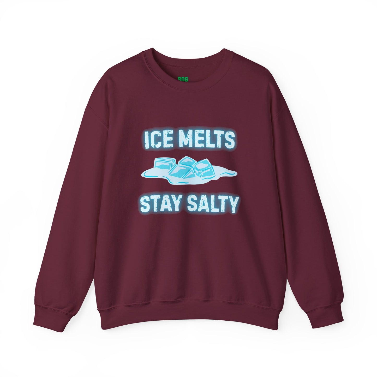 Ice Melts Stay Salty Anti ICE Crewneck Sweatshirt