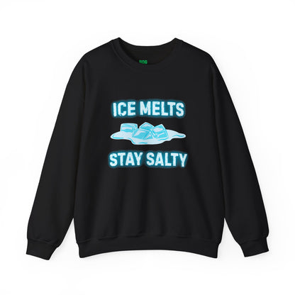 Ice Melts Stay Salty Anti ICE Crewneck Sweatshirt