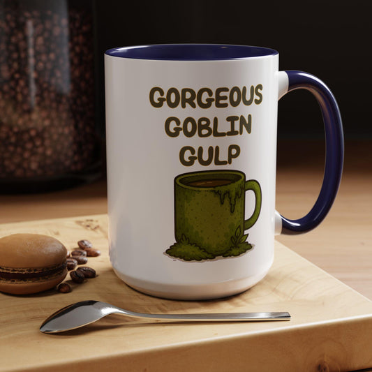 Goblincore Coffee Mug: Goblin Gulp, DND Dice Gift