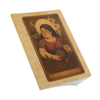 Witchcraft and THC Journal Cannabis Witch Notebook Tarot Grimoire Gift
