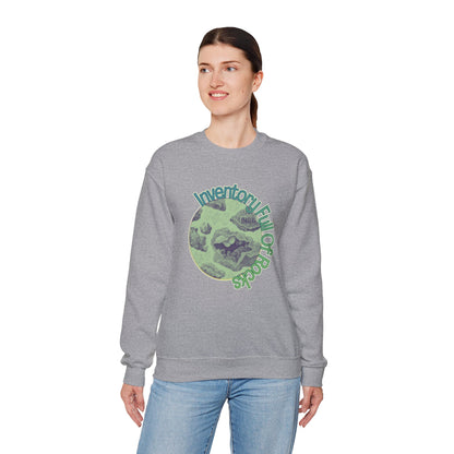 Inventory Full of Rocks Sweatshirt Goblincore DND TTRPG Crewneck