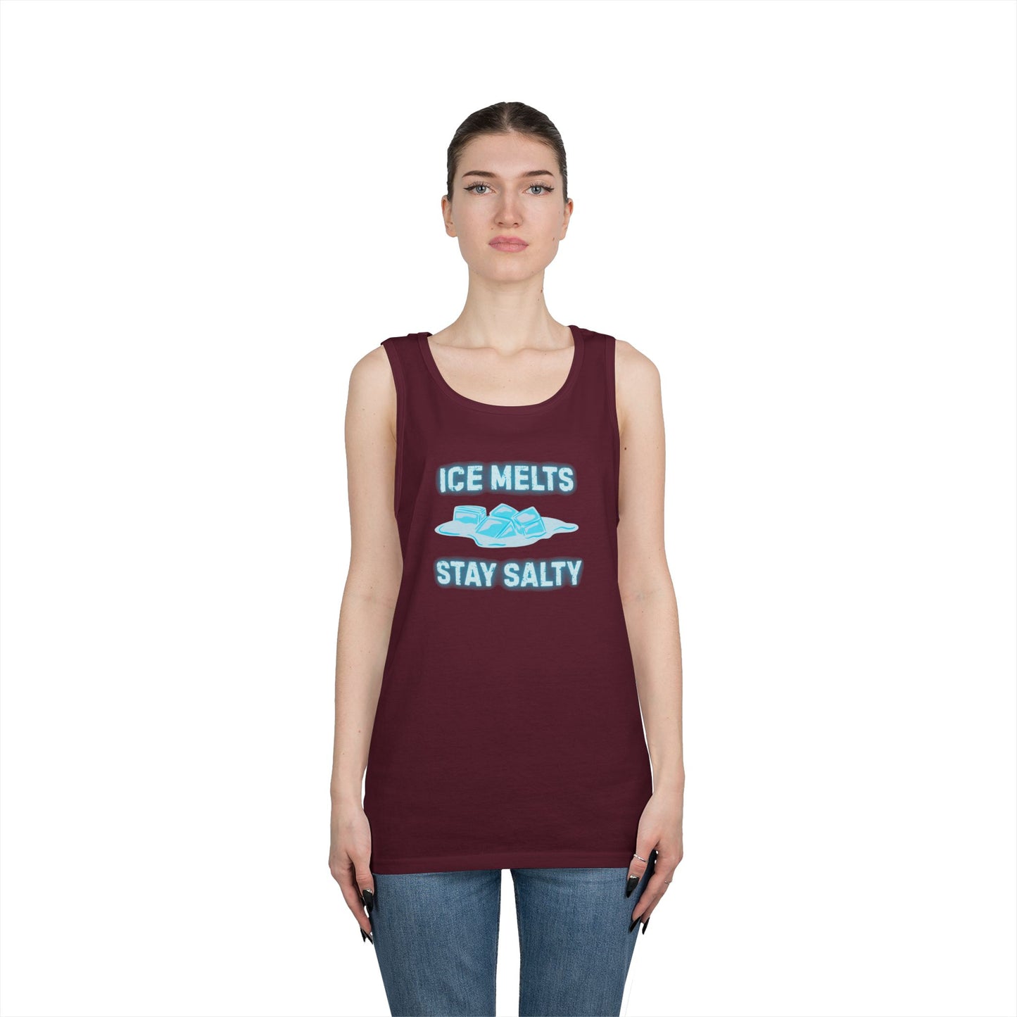 Ice Melts Stay Salty Tank Top