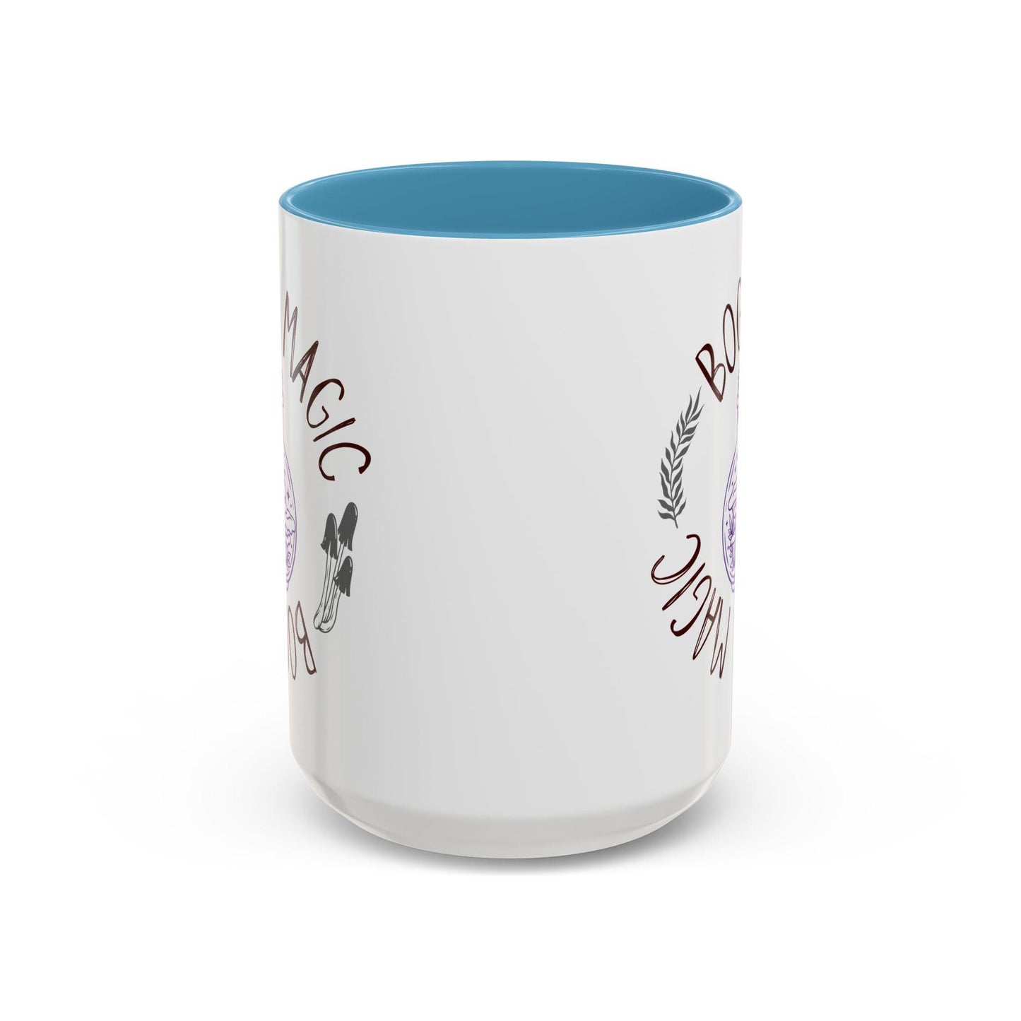 Bog Magic mug Accent Coffee Mug, mushrooms, potion bottle, goblincore