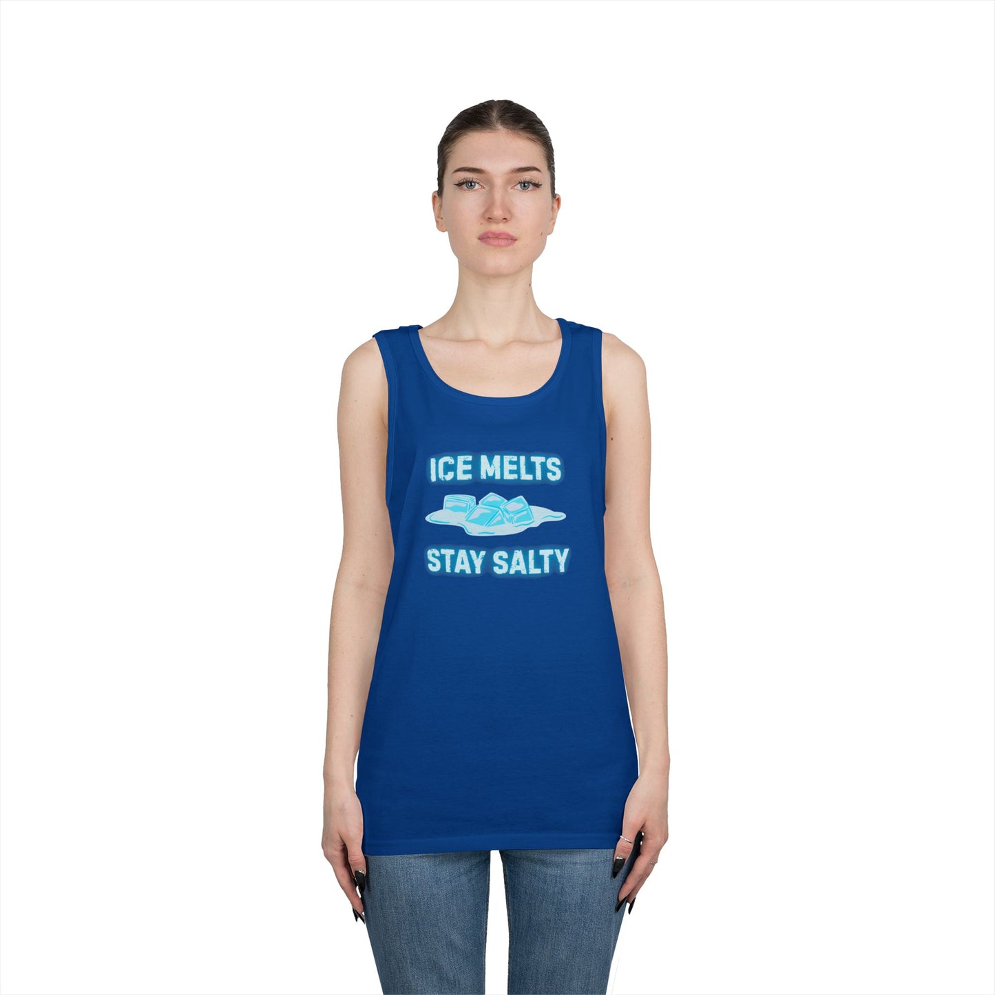 Ice Melts Stay Salty Tank Top