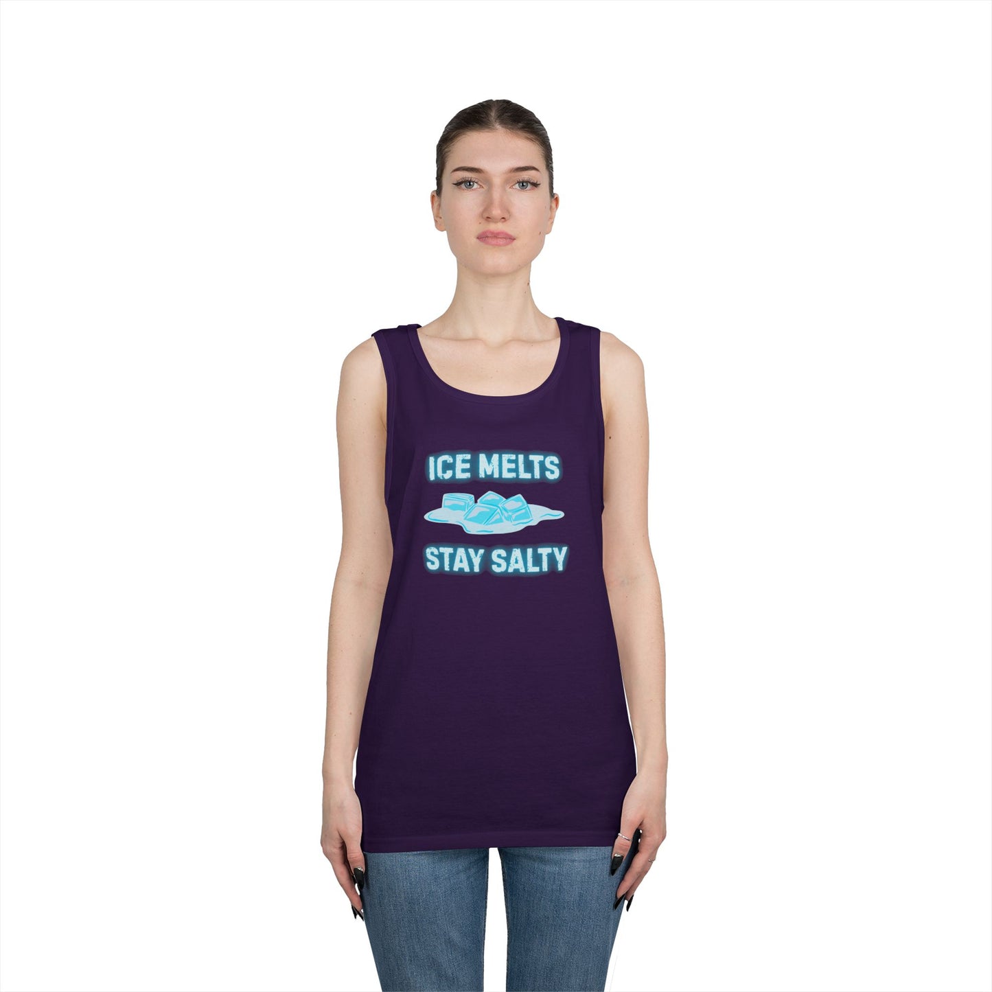 Ice Melts Stay Salty Tank Top