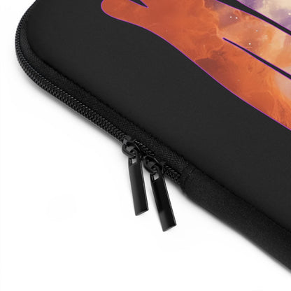 WITCHY cosmos letters Laptop Sleeve celestial witch design