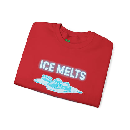 Ice Melts Stay Salty Anti ICE Crewneck Sweatshirt