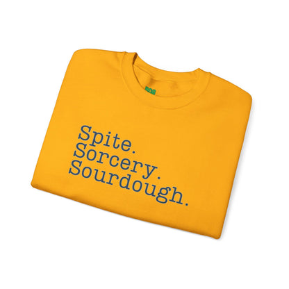 Spite Sorcery Sourdough Sweatshirt - Funny Kitchen Witch Crewneck