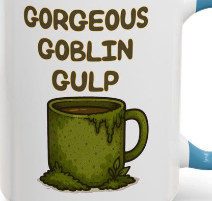 Goblincore Coffee Mug: Goblin Gulp, DND Dice Gift