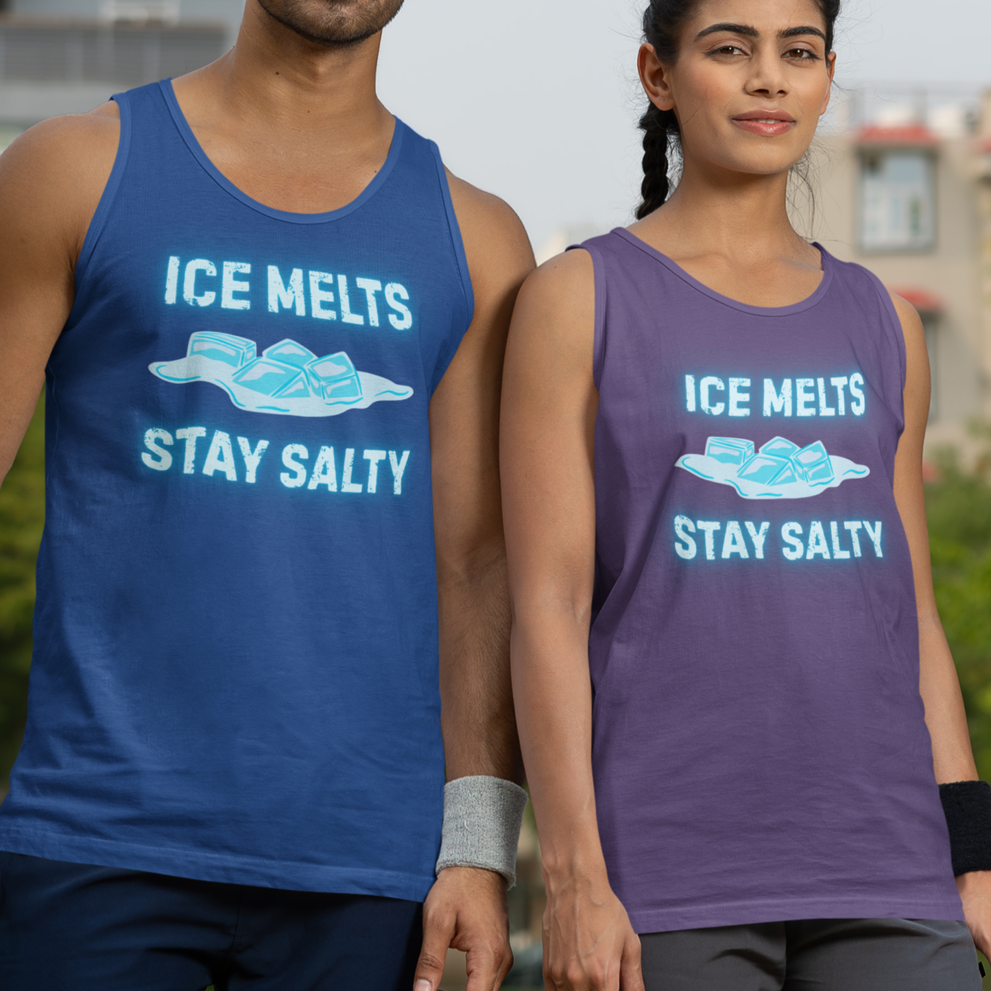 Ice Melts Stay Salty Tank Top