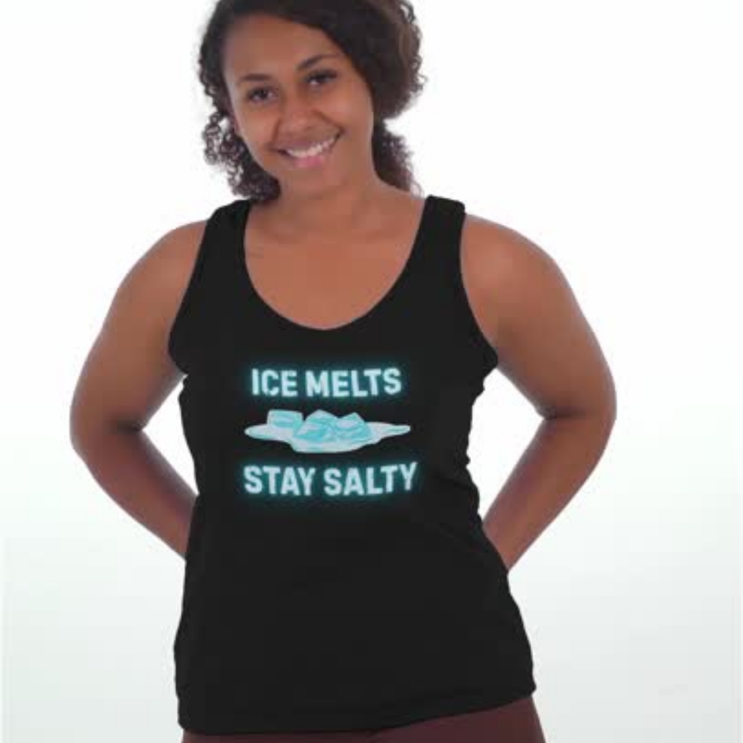 Ice Melts Stay Salty Tank Top