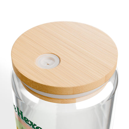 Herbs Before Hexes Glass Tumbler | Witchy Kitchen Decor, 16oz