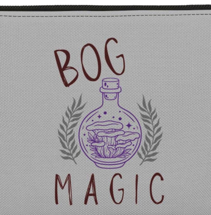 Bog Magic Goblincore Witch Accessory Pouch Forest Witch Zipper Bag