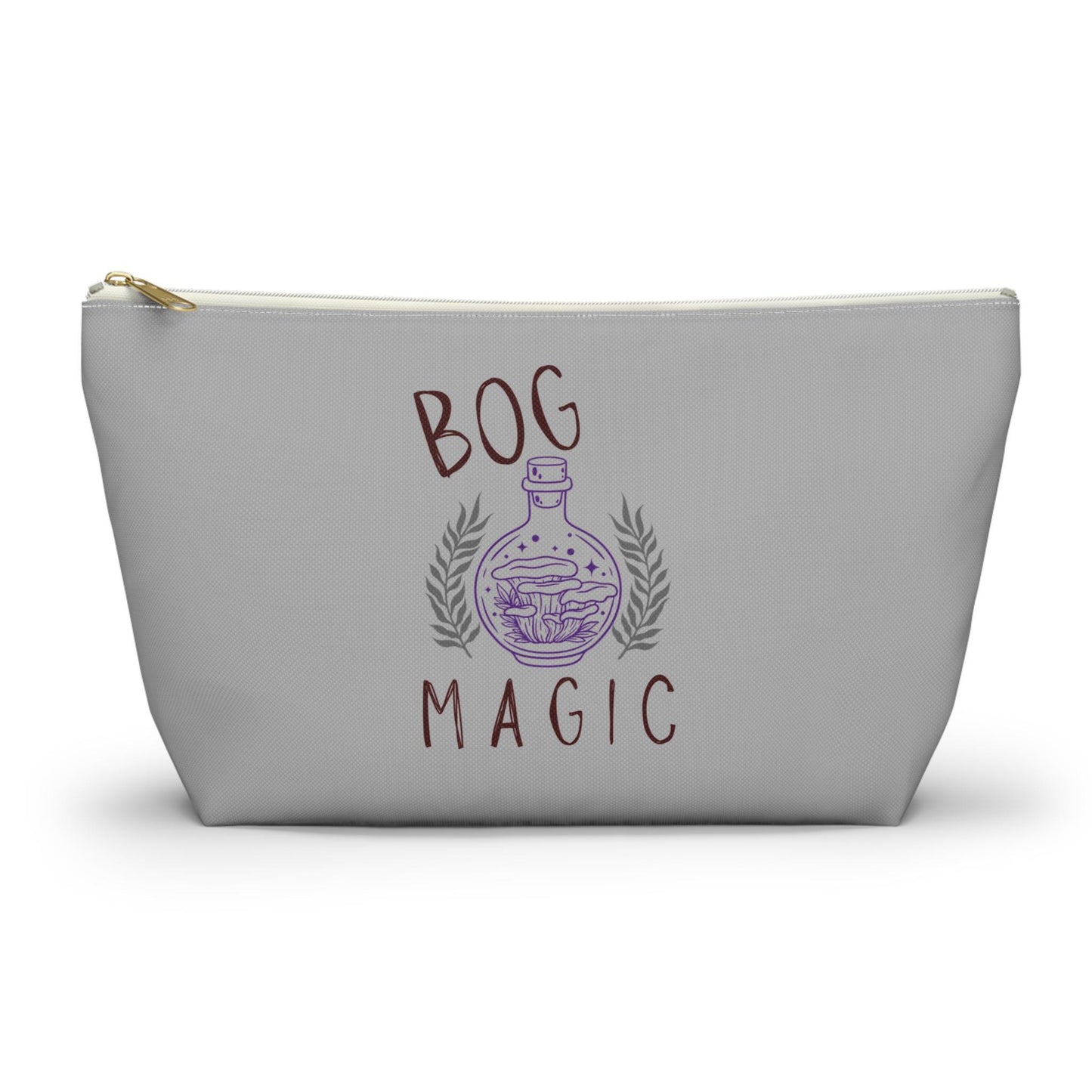 Bog Magic Goblincore Witch Accessory Pouch Forest Witch Zipper Bag