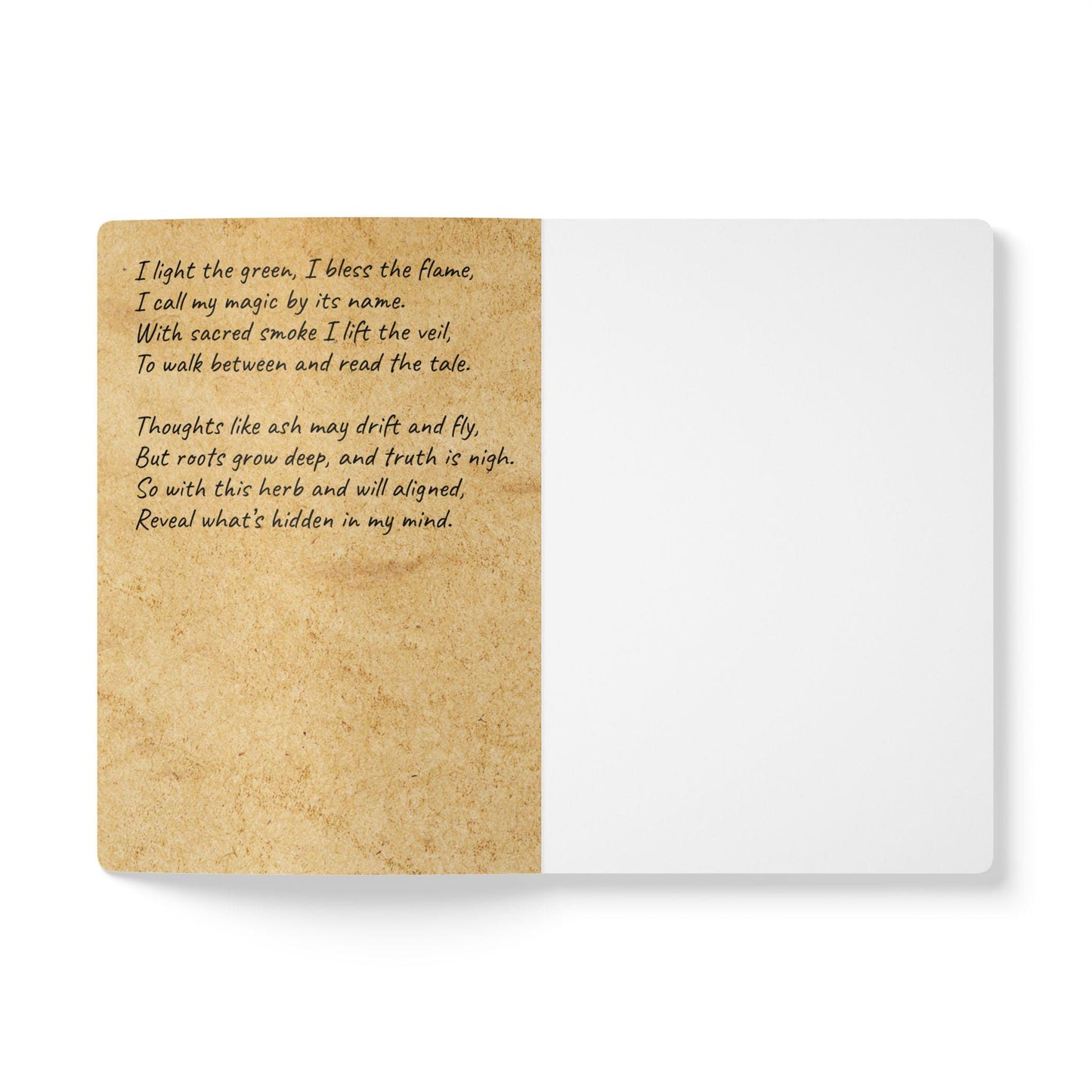 Witchcraft and THC Journal Cannabis Witch Notebook Tarot Grimoire Gift