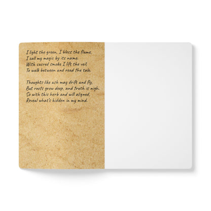 Witchcraft and THC Journal Cannabis Witch Notebook Tarot Grimoire Gift