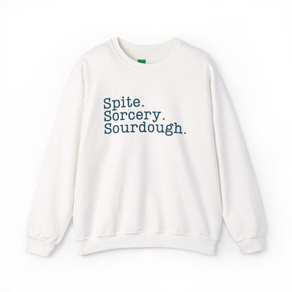 Spite Sorcery Sourdough Sweatshirt - Funny Kitchen Witch Crewneck